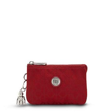 Kipling Creativity Small Classic Pouch Bags Signature Red | CA 2107VR